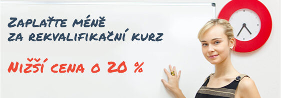 Sleva na rekvalifikační kurzy